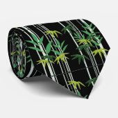 竹葉柄ネクタイ ネクタイ (ロール)