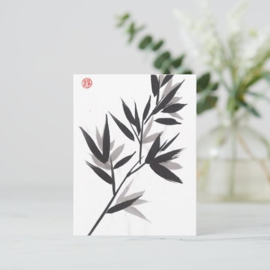 竹葉 ポストカード (スタンド正面)