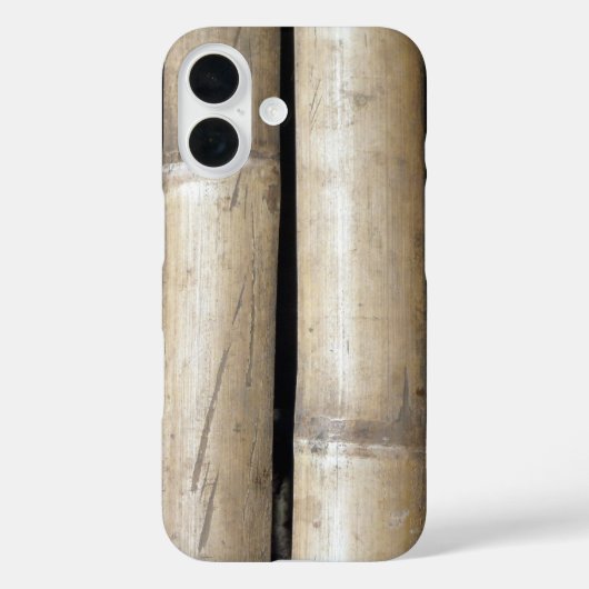 竹製のデュオ Case-Mate iPhoneケース (裏面)