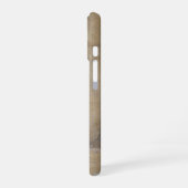 竹製のデュオ iPhone 16ケース (左側面)