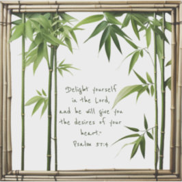 竹製カスタマイズビブルの名言ステッカー シール