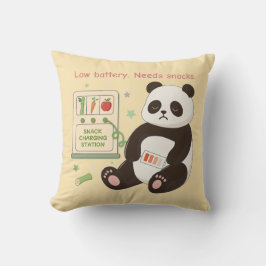 竹製スナックで充電 クッション