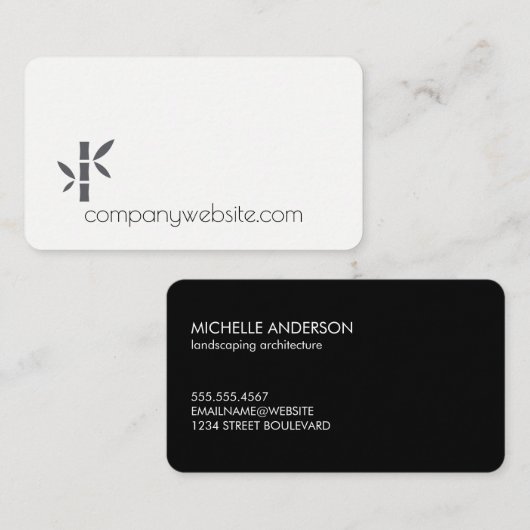 竹造園スパ 名刺 (正面/裏面)