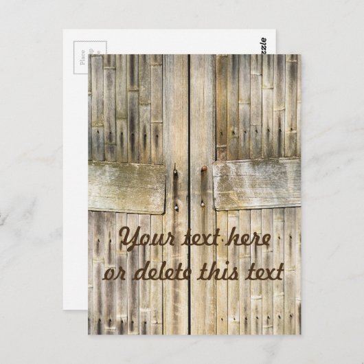 竹門 ポストカード (正面/裏面)