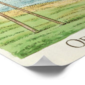 竹馬に対する観察 ポスター (角)