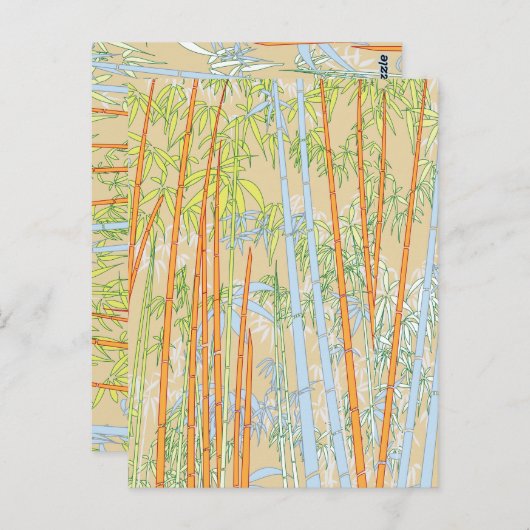 竹2 ポストカード (正面/裏面)
