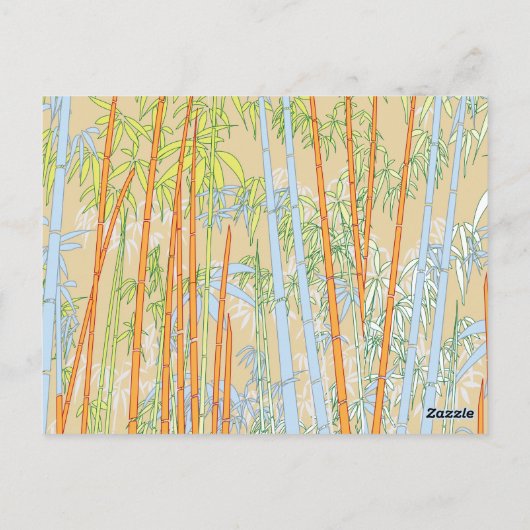竹2 ポストカード (裏面)