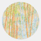 竹2 ラウンドシール (正面)