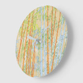 竹2 ラージ壁時計 (傾斜)