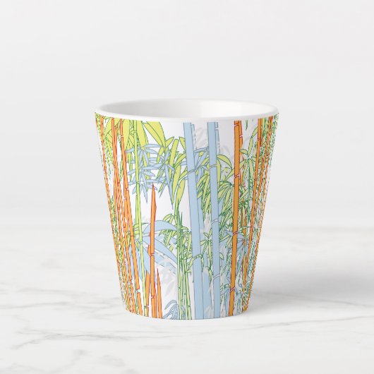 竹3 カフェラテマグ (正面)