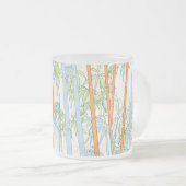 竹3 フロストグラスマグカップ (正面右)