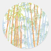 竹3 ラウンドシール (正面)