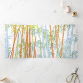 竹3 三つ折りクリスマスカード (内部)