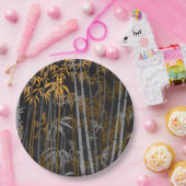 竹4 ペーパープレート (パーティー)