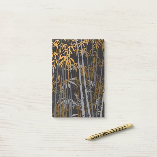 竹4 ポストイット (デスク上)