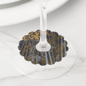 竹4 ワイングラスタグ (クローズアップ)