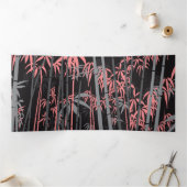 竹5 三つ折りクリスマスカード (内部)