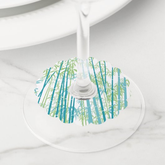 竹6 ワイングラスタグ (クローズアップ)