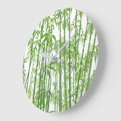 竹7 ラージ壁時計 (傾斜)