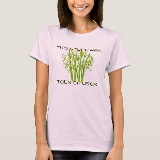 竹、この物の使用のトン Tシャツ (正面)