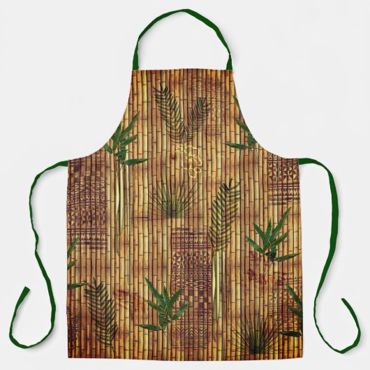 竹 エプロン (正面)