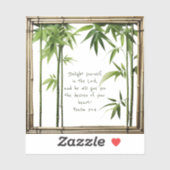 竹 カスタマイズ可能なビベ 節 カスタムカット ビニール シール (シート)