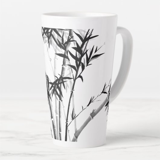 竹 カフェラテマグ (右アングル)