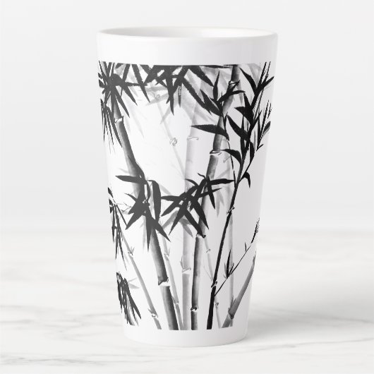 竹 カフェラテマグ (正面)