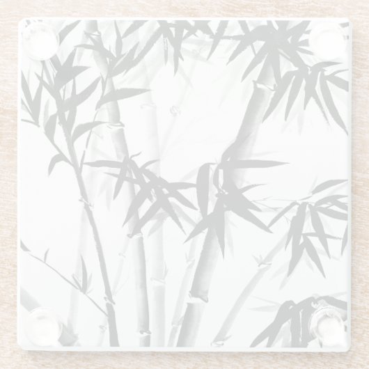 竹 ガラスコースター (裏面)