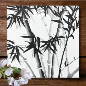 竹 ガラスコースター