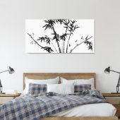 竹 キャンバスプリント (インサイチュ (寝室))