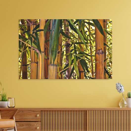 竹 キャンバスプリント (インサイチュ (リビング))