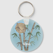 竹 キーホルダー (正面)