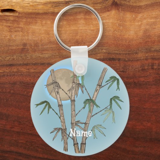 竹 キーホルダー (正面)