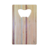 竹 クレジットカード栓抜き (裏面)