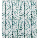 竹 シャワーカーテン (正面)