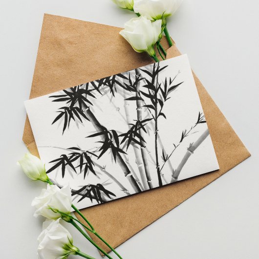 竹 ノートカード
