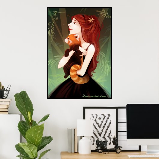 竹 ポスター (ホームオフィス)