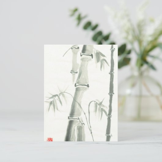 竹 ポストカード (スタンド正面)