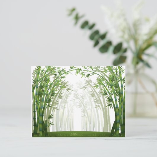 竹 ポストカード (スタンド正面)