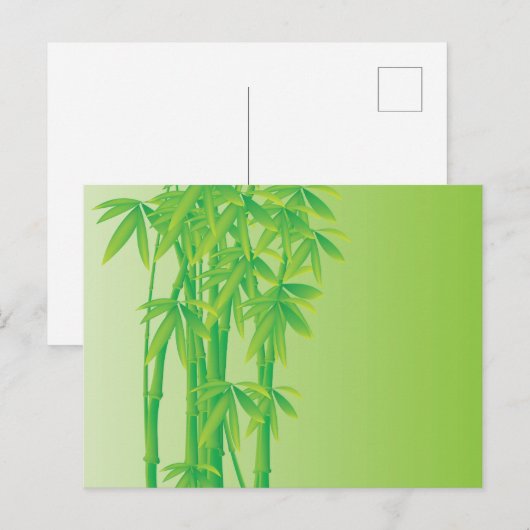 竹 ポストカード (正面/裏面)