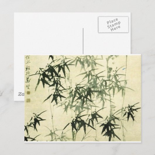 竹 ポストカード (正面/裏面)