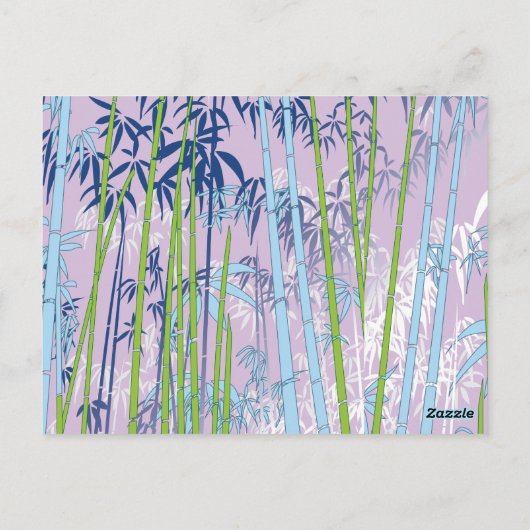 竹 ポストカード (裏面)