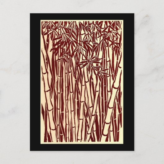 竹 ポストカード (正面)