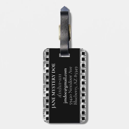 竹 ラゲッジタグ (裏面縦)