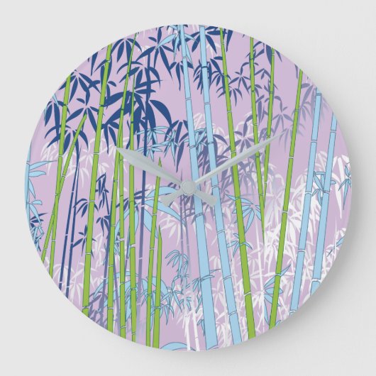 竹 ラージ壁時計 (正面)