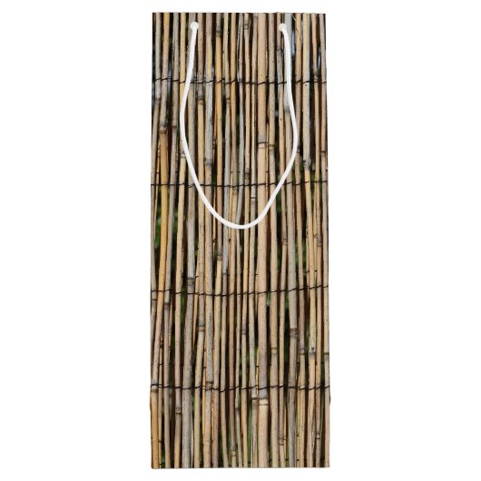 竹 ワインギフトバッグ (裏面)