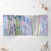 竹 三つ折りクリスマスカード (内部)