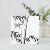 竹 – 中国のスタイル – 枠なし (スタンド正面)