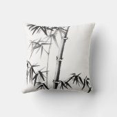 竹 – 中国のスタイル – 枠なし クッション (裏面)